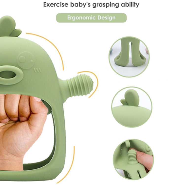 Cute Ducks Teething Toys Baby Infant Teething Pacifying Silicone Toothpick