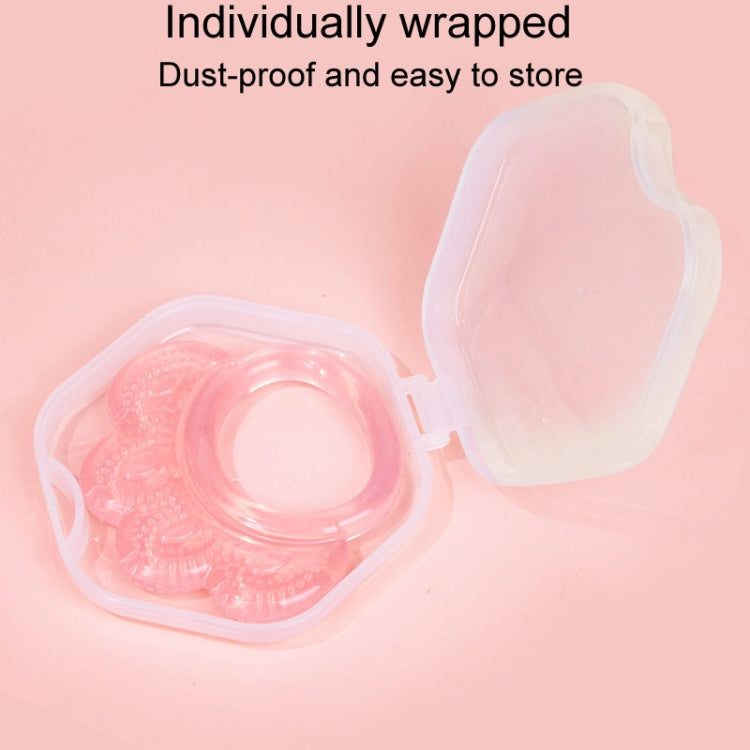 Baby Teething Stick Toys Childrens Silicone Bear Paw Bites With Storage Box