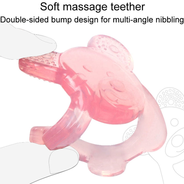 Baby Teething Stick Toys Childrens Silicone Bear Bites With Storage Box