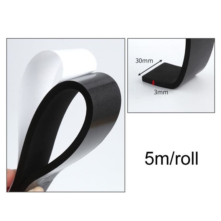 Foam Strips With Adhesive High Density Foam Closed Cell Tape Seal For Doors And Windows