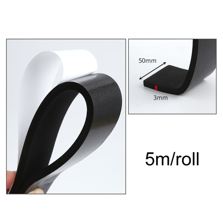 Foam Strips With Adhesive High Density Foam Closed Cell Tape Seal For Doors And Windows