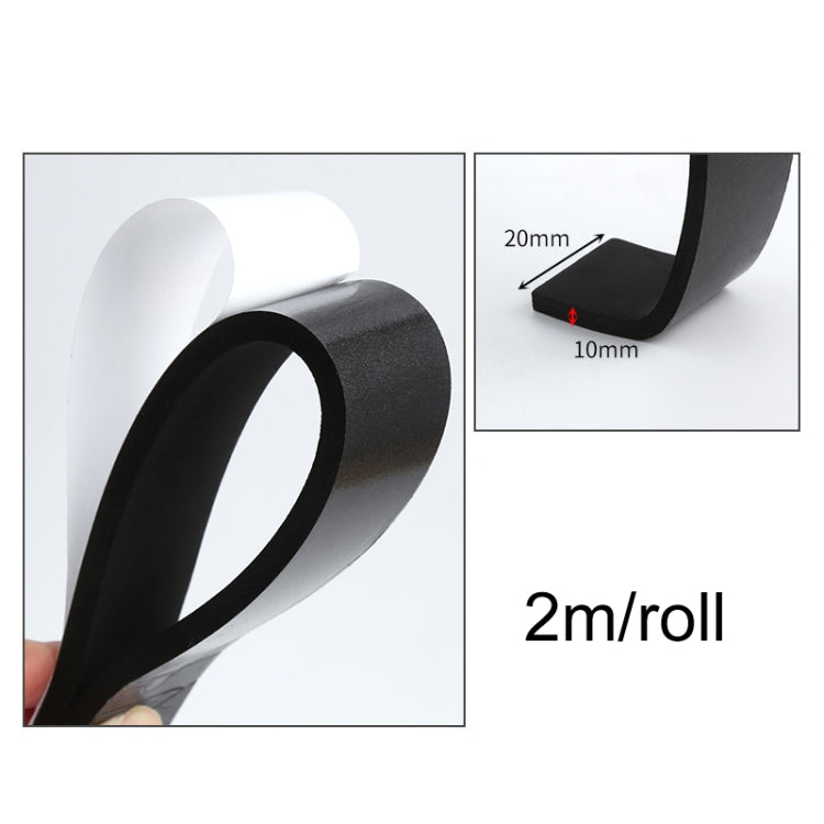Foam Strips With Adhesive High Density Foam Closed Cell Tape Seal For Doors And Windows