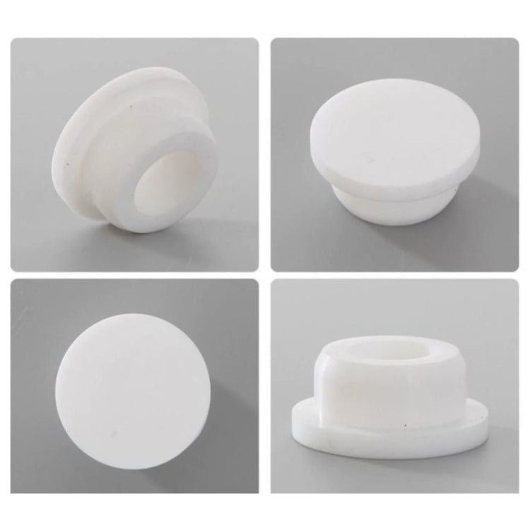 20pcs Universal Wash Basin Overflow Hole Push-type Plug Cap