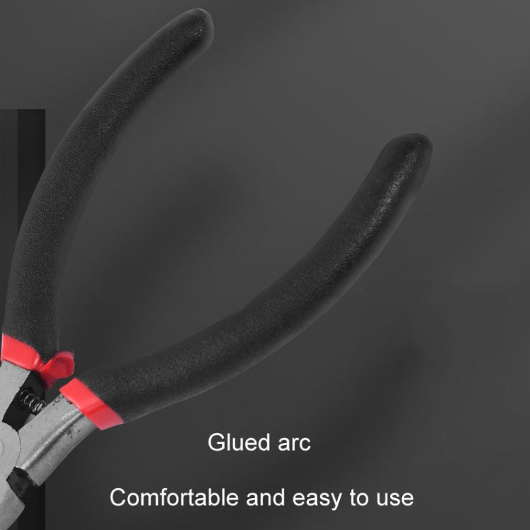4.5 Inch Industrial Grade Mini Wire Pliers Portable Handmade Pliers With Plasticized Handle