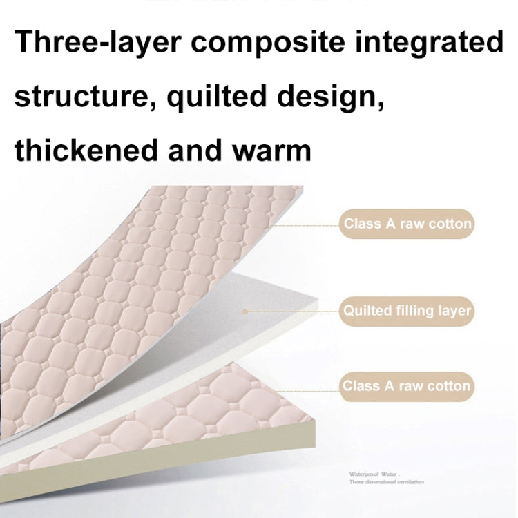 Soft And Breathable Soybean Cotton Thickened Non-Slip Mattress Pad