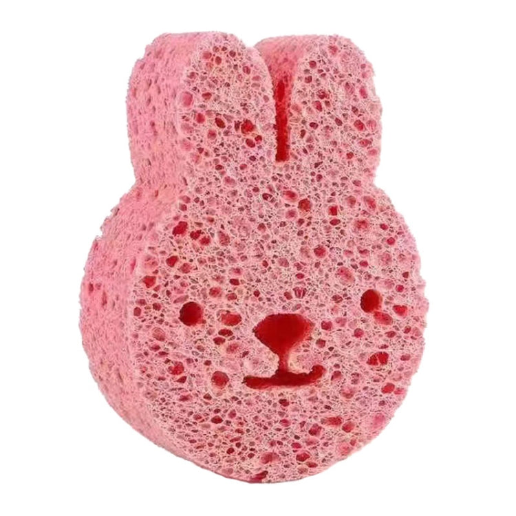 Baby Bathing Wood Pulp Sponge Cute Cartoon Soft Bath Sponge Bath Scrubber