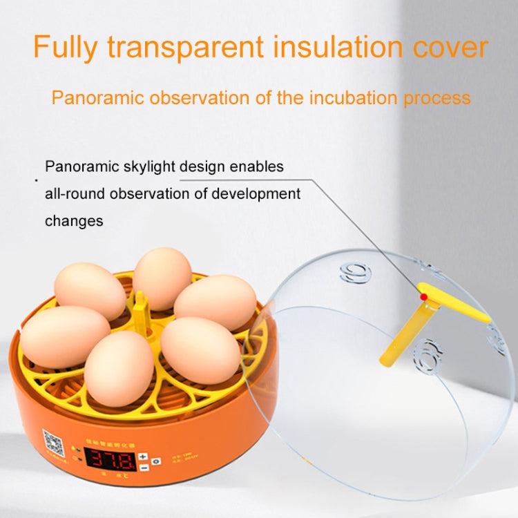 6-Eggs Small Household Experimental Children Smart Chicken Incubators