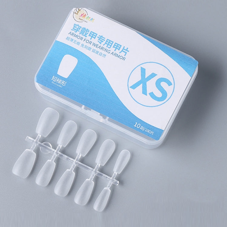 10pairs Of 100pcs/Box Frosted False Nails Artificial Tip