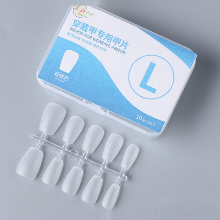 10pairs Of 100pcs/Box Frosted False Nails Artificial Tip