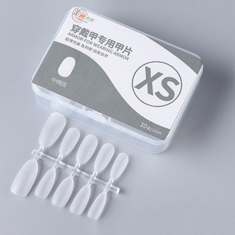 10pairs Of 100pcs/Box Frosted False Nails Artificial Tip