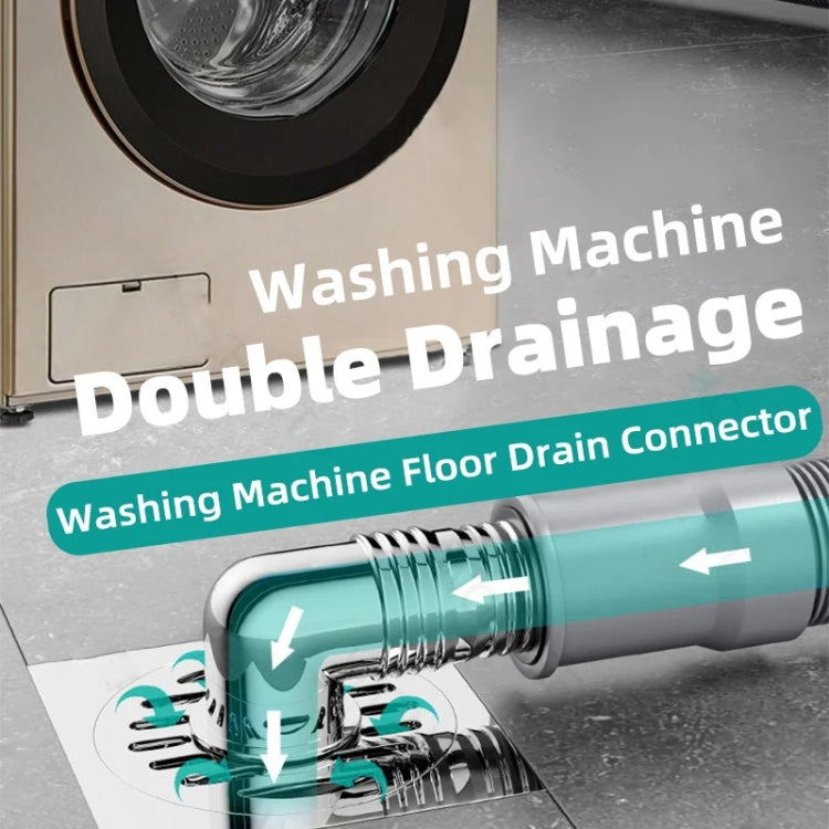 Elbow Type Washing Machine Floor Drain Joint Pipe Connector