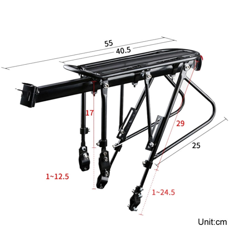 Bicycle Rear Rack Mountain Bike Aluminum Tail Rack With Carrier