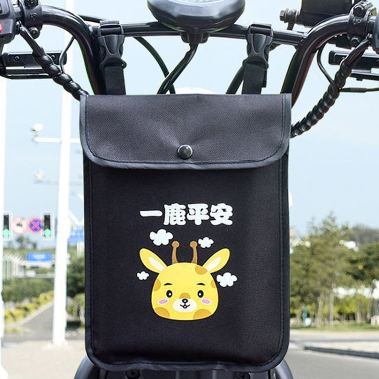 Electric Vehicle Portable Hanging Bag Waterproof Bicycle Front Storage Bag Stroller Pocket