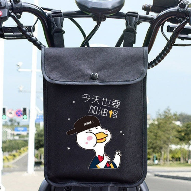 Electric Vehicle Portable Hanging Bag Waterproof Bicycle Front Storage Bag Stroller Pocket