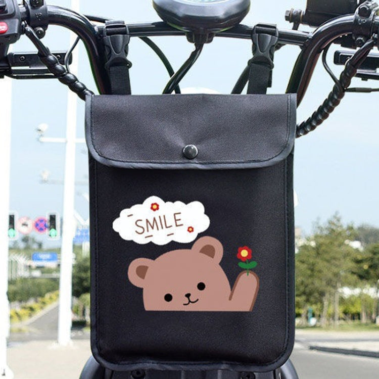 Electric Vehicle Portable Hanging Bag Waterproof Bicycle Front Storage Bag Stroller Pocket
