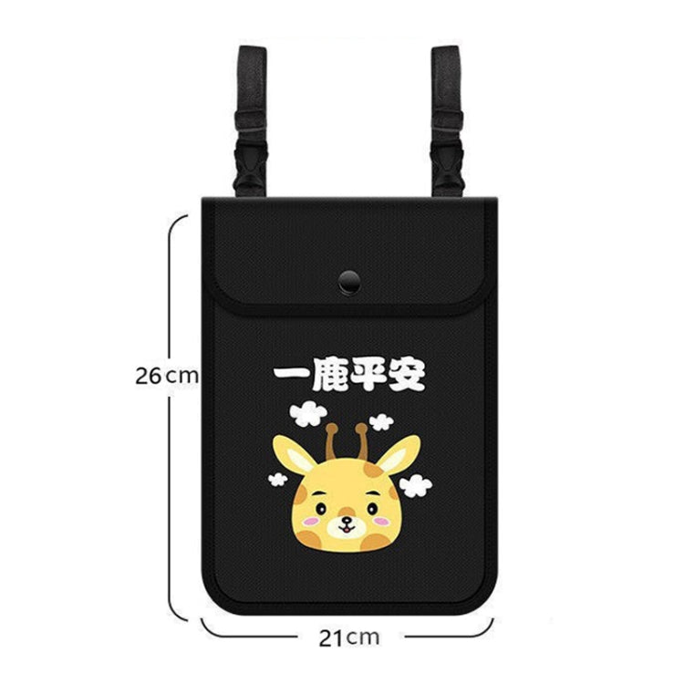 Electric Vehicle Portable Hanging Bag Waterproof Bicycle Front Storage Bag Stroller Pocket