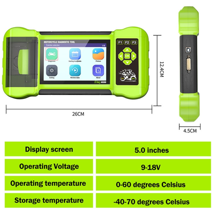 For Harley/Ducati/BMW JDiag Intelligent Heavy Duty Machine Tester
