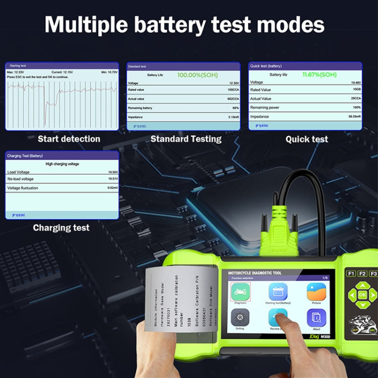 For Harley/Ducati/BMW JDiag Intelligent Heavy Duty Machine Tester