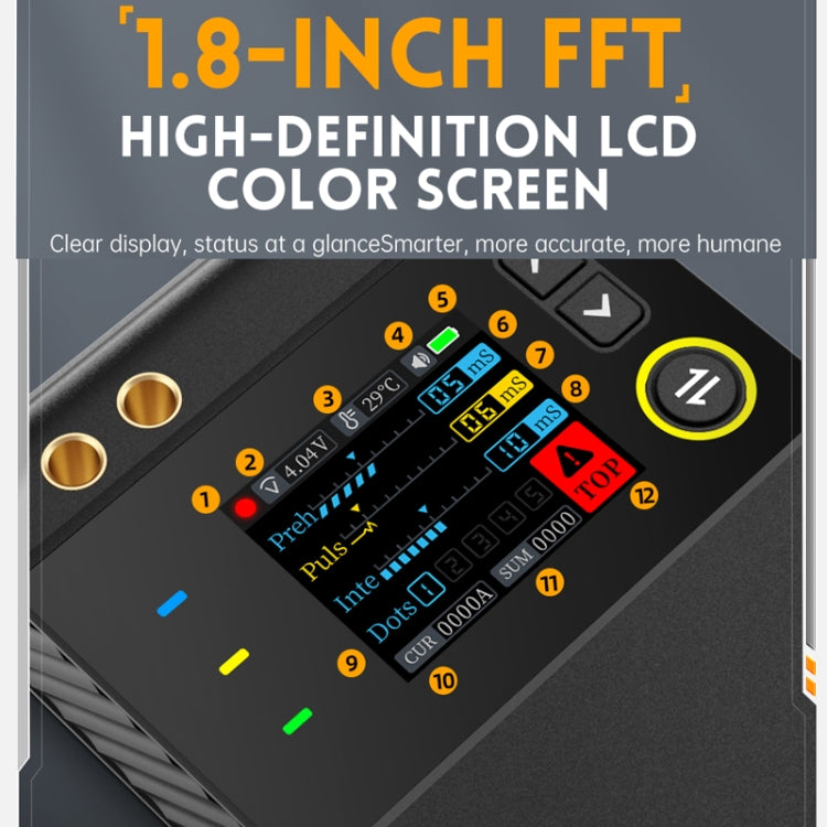 FNIRSI Small Handheld Portable Mobile Phone Lithium Battery Nickel Sheet Spot Welding Machine