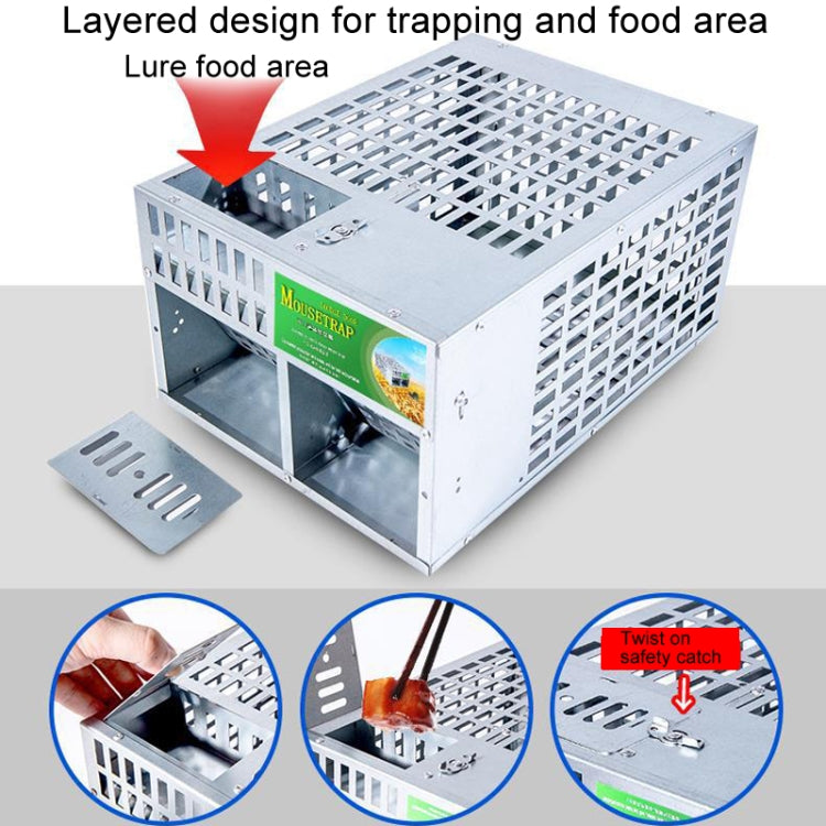 Home Indoor Automatic Mouse Trap Cage Catch Mouse Trap
