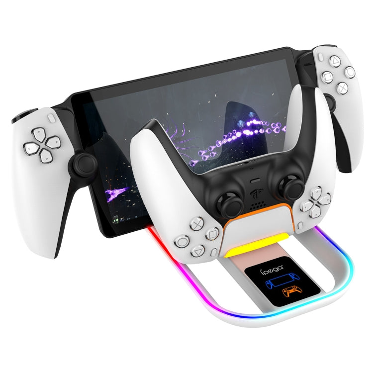 For PlayStation Portal iPega Controller & Game Console Charger with RGB Light