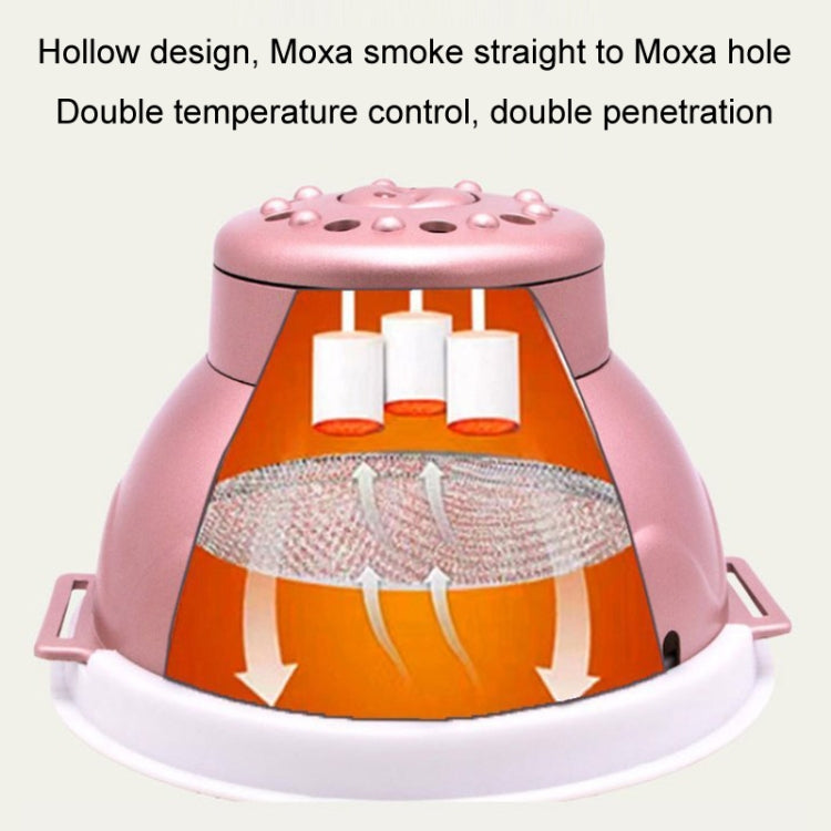 Portable Moxibustion Box Waist Abdomen Moxibustion Equipment