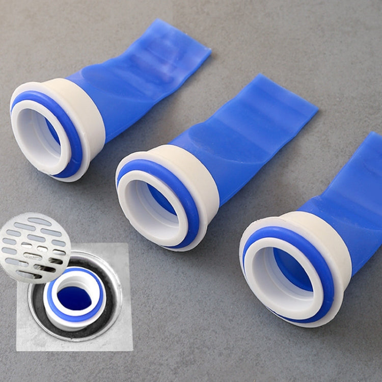 5pcs Silicone Floor Drain Plug Anti-Backflow Anti-odor Inner Core for Toilet Pipes Bathroom
