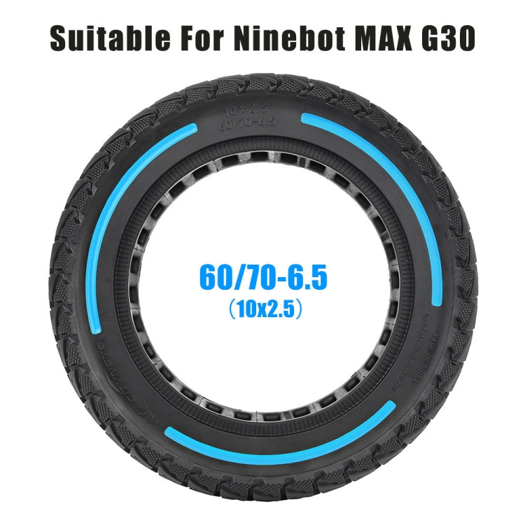 For Ninebot Max G30 Electric Scooter 10 x 2.5 Inch Flick Color Solid Tire