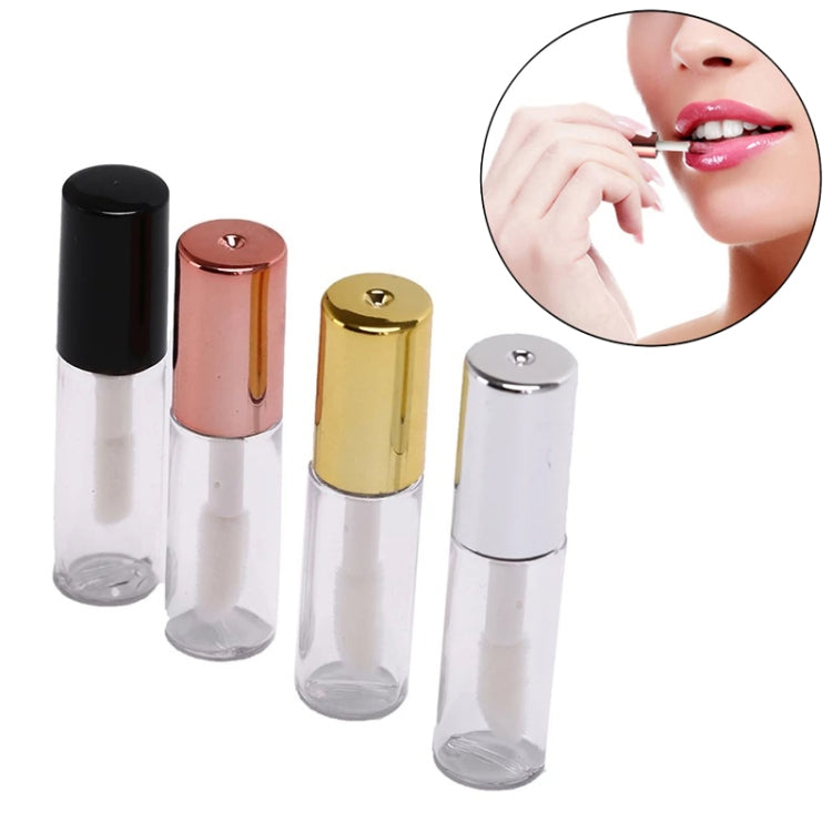 5pcs Lip Glaze Trial Sample Bottle Mini DIY Homemade Lip Gloss Bottles Lip Oil Bottle