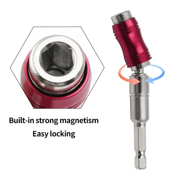 Hexagonal Shank Quick Release Self-Locking Joint Extension Rod Electric Drill Driver Extension Quick Conversion Bits