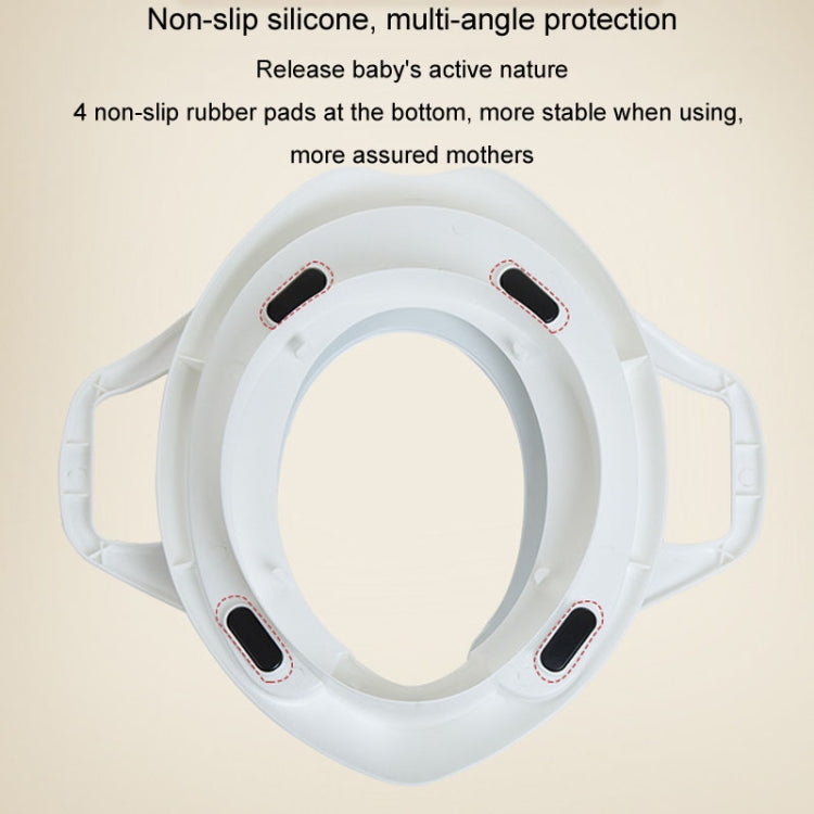 Children Toilet Seat Baby Extra Large Toilet Cover Soft Cushion Auxiliary Seat Loop
