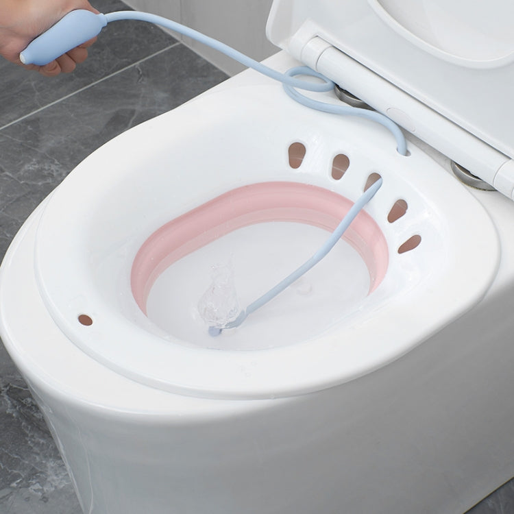 Foldable Bidet Squat-free Maternity Bathtub After Anal Surgery Care Basin With Flusher
