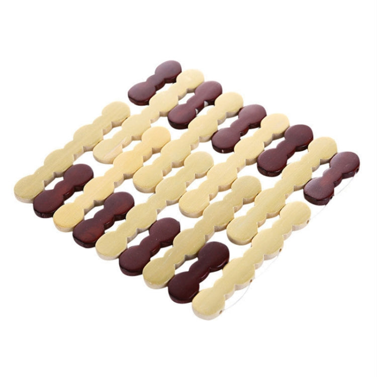 Bamboo Dining Table Insulation Pad Heatproof Coasters Anti-Scald Pot Mat