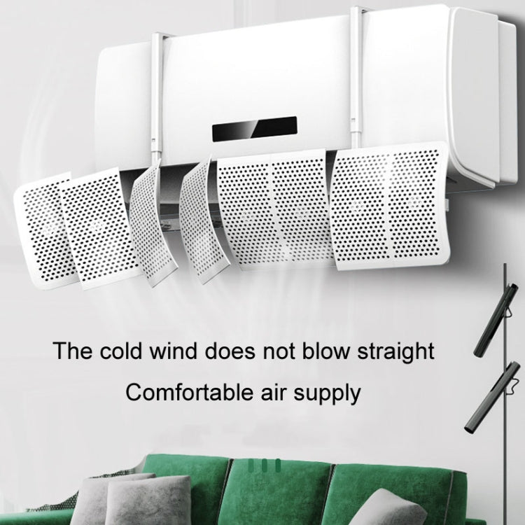 Air Conditioner Windshield Anti-Direct Blowing Air Vent Block Wall Mounted Universal Air Guide Cover