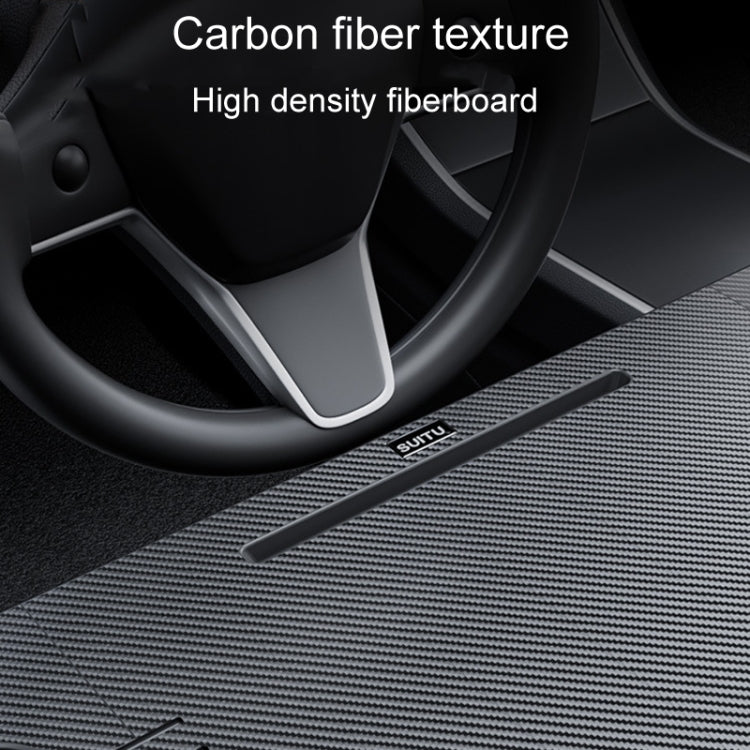 For Tesla Model Y/3 SUITU Car Center Folding Small Table Board Camping Dining Plate