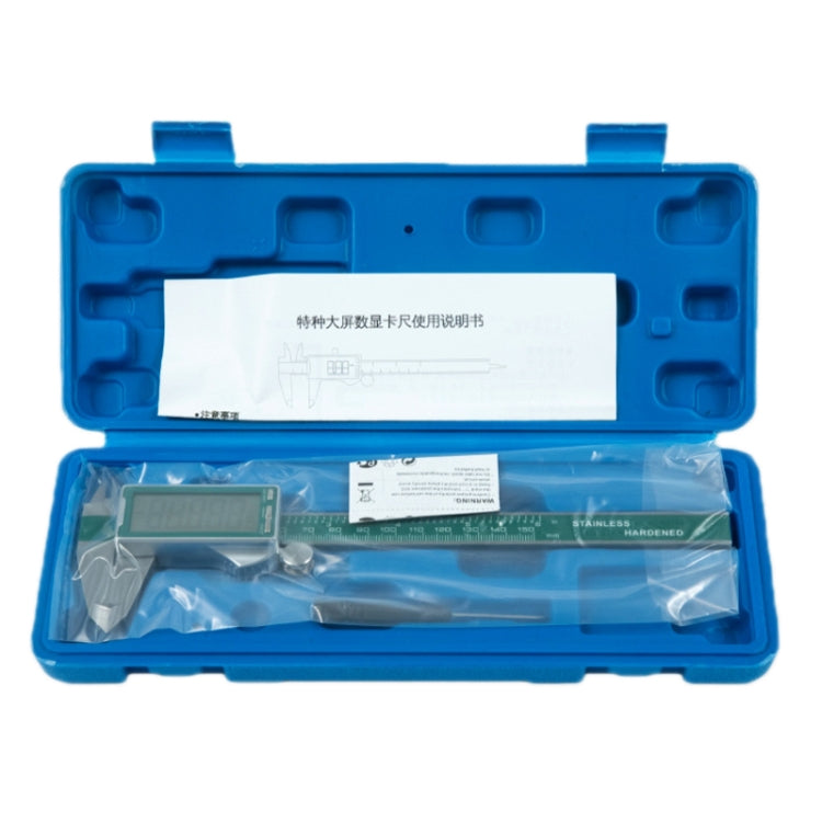 Stainless Steel Full Screen Digital Display Vernier Caliper