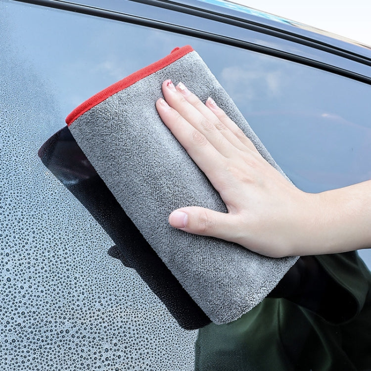 SUITU ST-9007 Double-Sided Auto Washing Towel Wiping Cloth Car Interior Absorbent Fiber Wipes