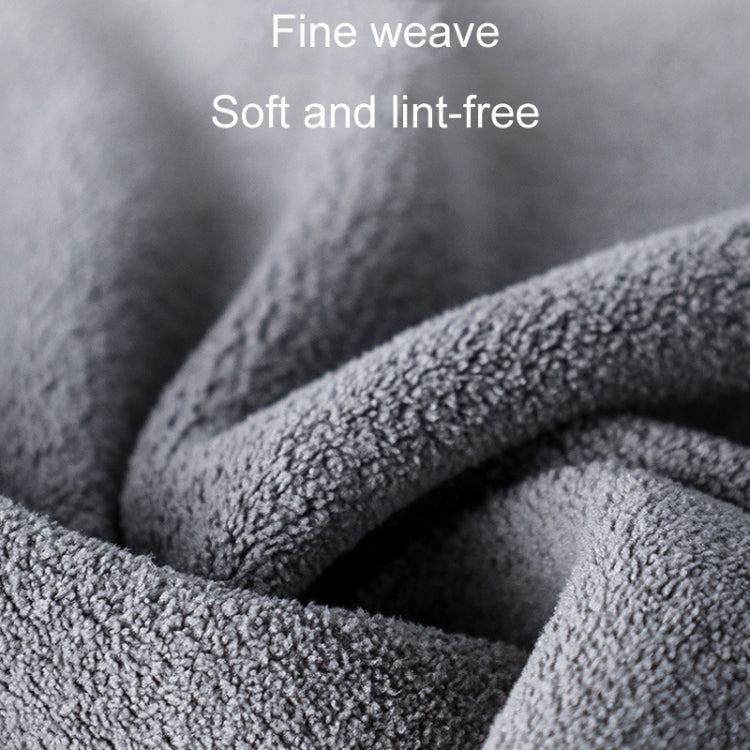 SUITU ST-9007 Double-Sided Auto Washing Towel Wiping Cloth Car Interior Absorbent Fiber Wipes