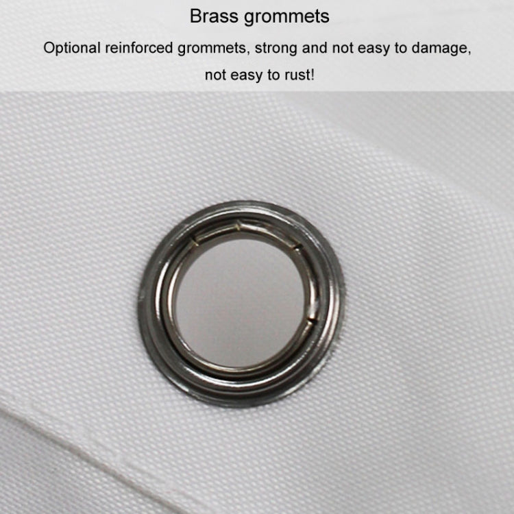 Leaf Printed Waterproof Shower Curtain Thickened Polyester Bathroom Curtain Cloth