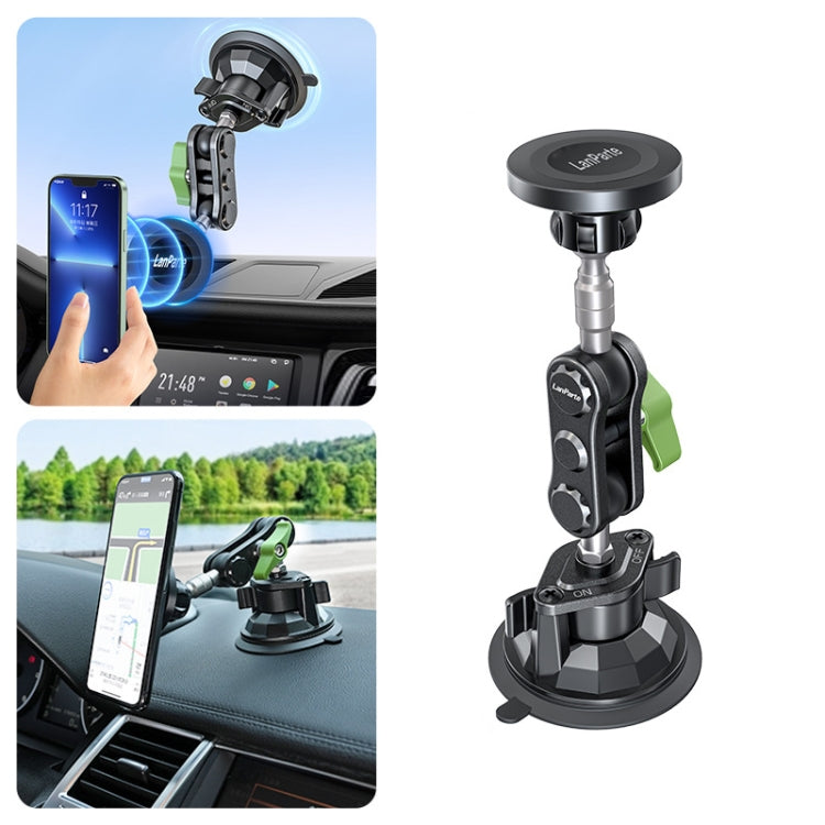 Lanparte Magnetic Car Phone Holder Adjustable Suction Cup Navigation Stand