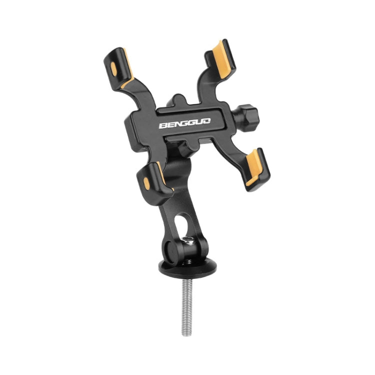 BENGGUO Bicycle Aluminum Alloy Four-claw Cycling Mobile Phone Holder