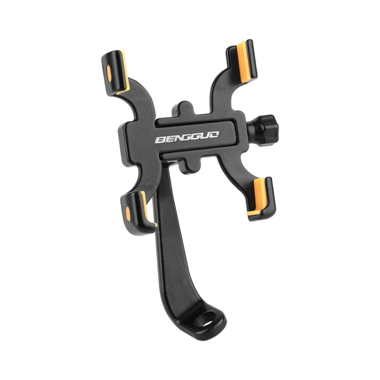 BENGGUO Bicycle Aluminum Alloy Four-claw Cycling Mobile Phone Holder