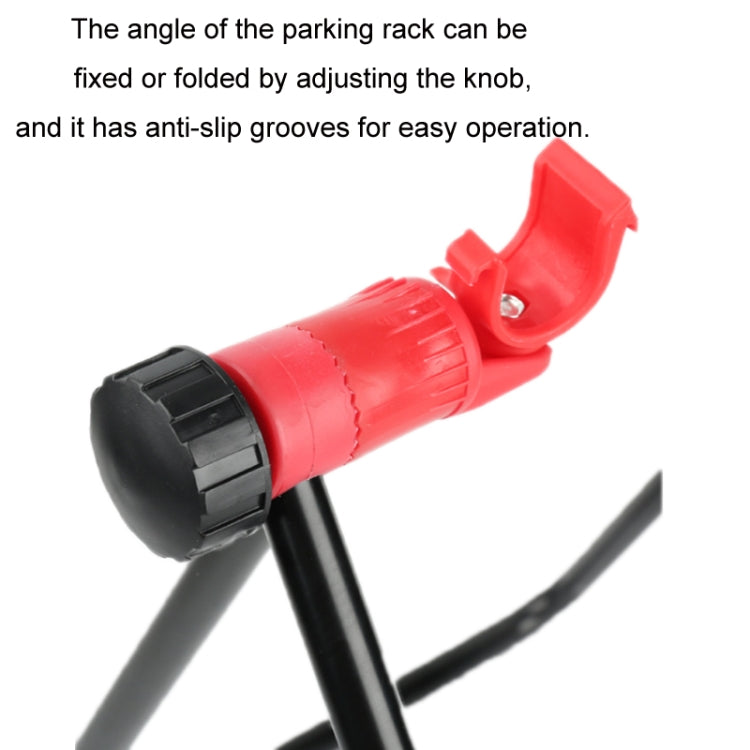 Mountain Bike Triangle Vertical Parking Rack Folding Repair Rack