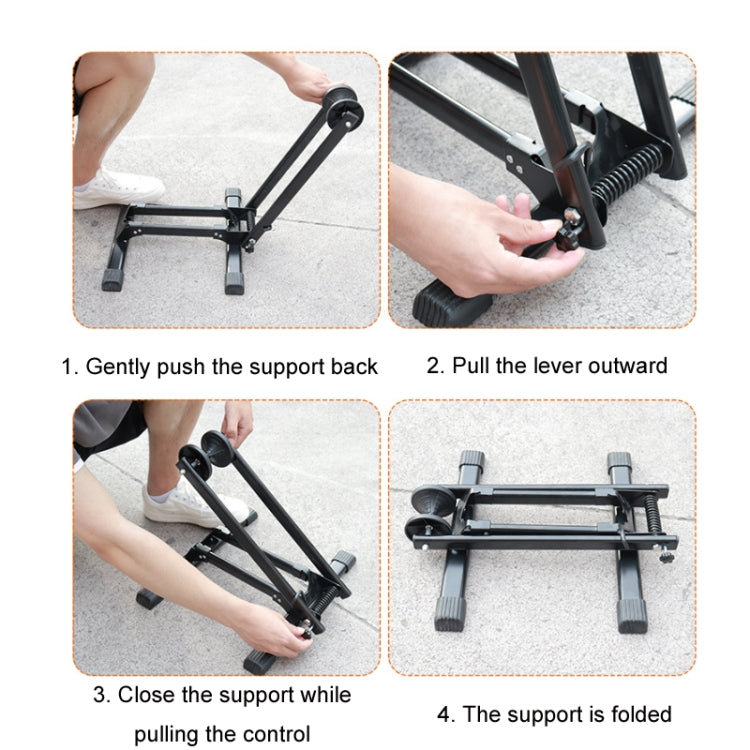 Bicycle Folding Parking Display Stand Portable Maintenance Support Stand