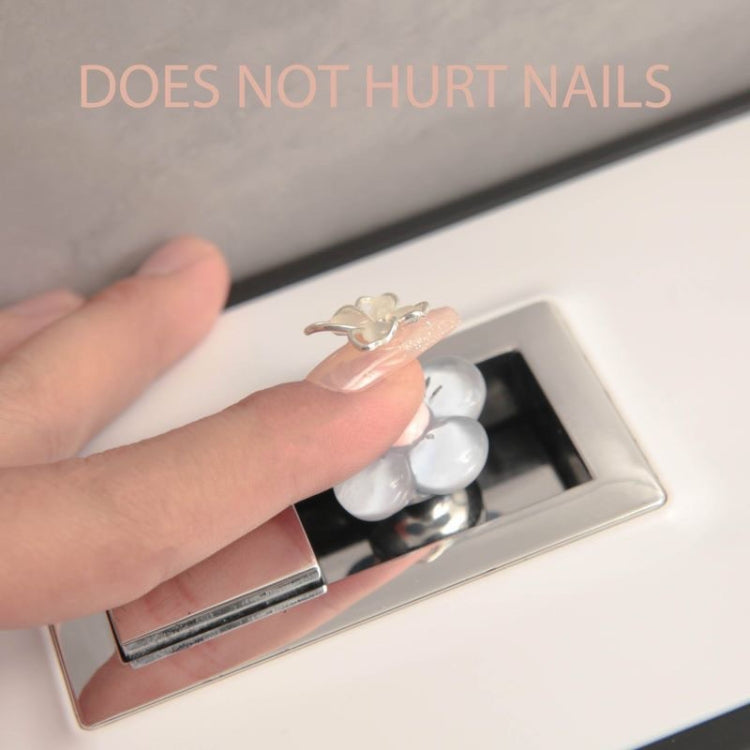 Cute Flower Toilet Pusher Nail Art Special Bathroom Flush Switch Button