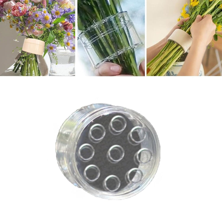 Spiral Ikebana Stem Holder for Vases DIY Bouquet Twister Flower Arrangement Holder