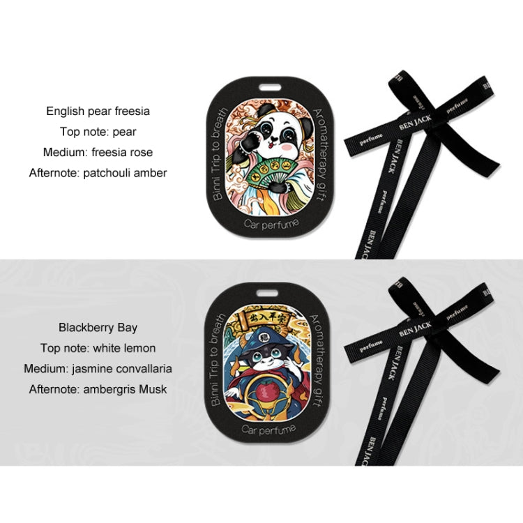BEN.JACK Car Deodorant Tablet Pendant Long-Lasting Light Fragrance