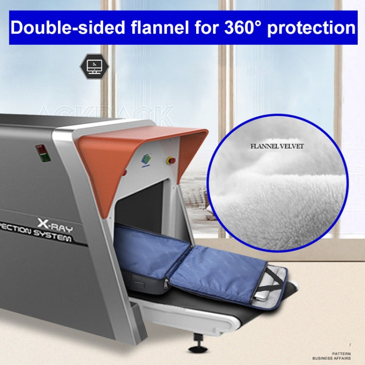 Bopai 61-123291 Large-capacity First-layer Cowhide Laptop Backpack with USB+Type-C Port