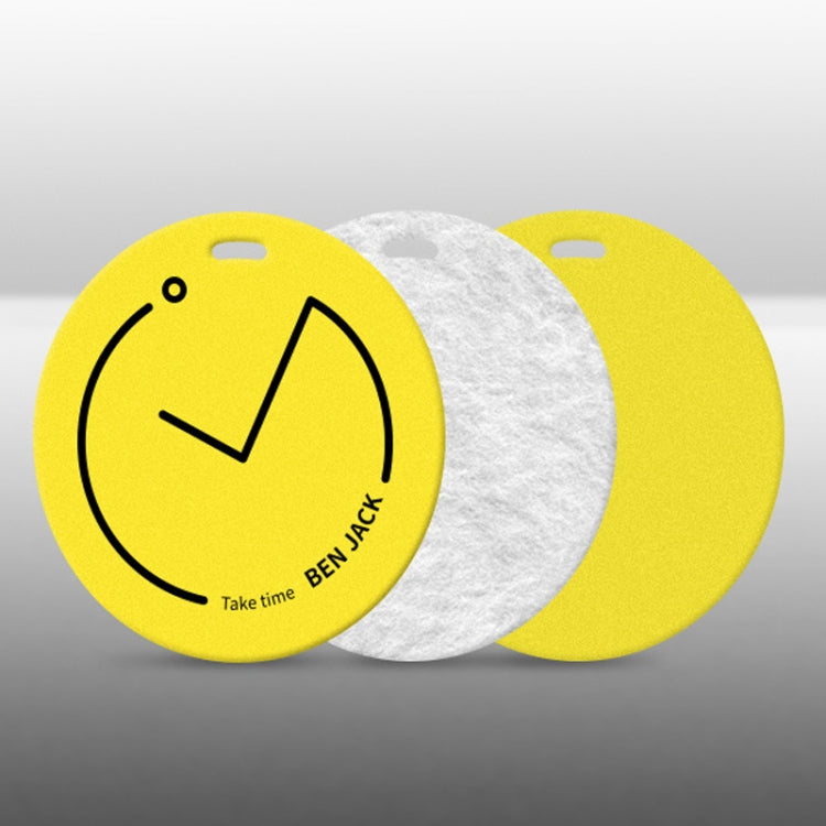 BEN.JACK Clock Car Long-lasting Light Fragrance Tablet Pendant