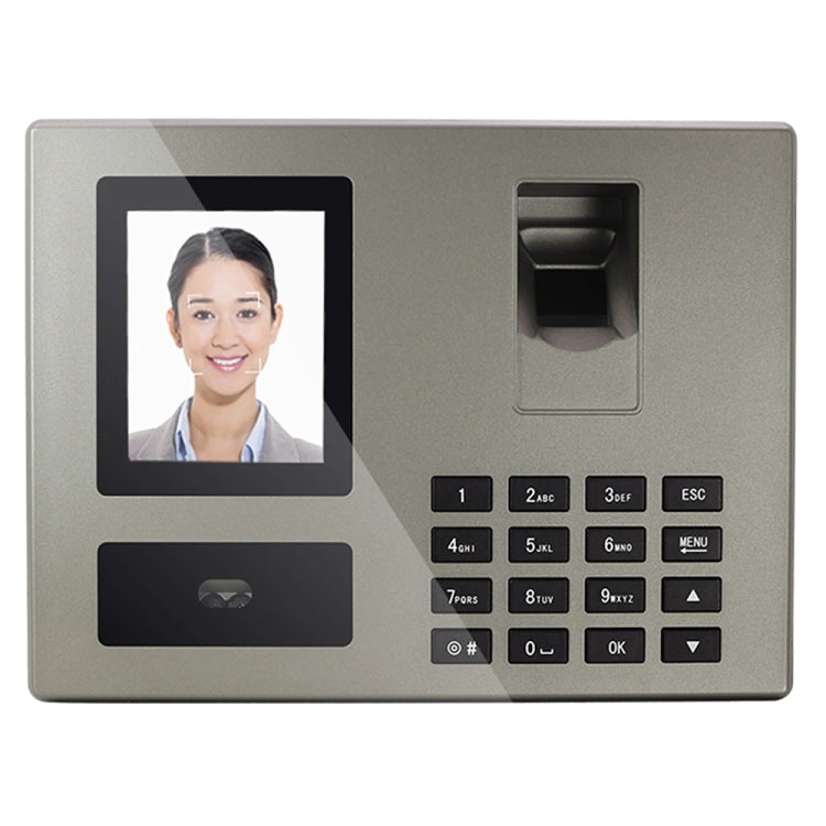 FA03 Intelligent Voice Prompt Face Recognition Fingerprint Attendance Machine